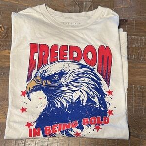 Freedom Grunt Style Graphic T-Shirt